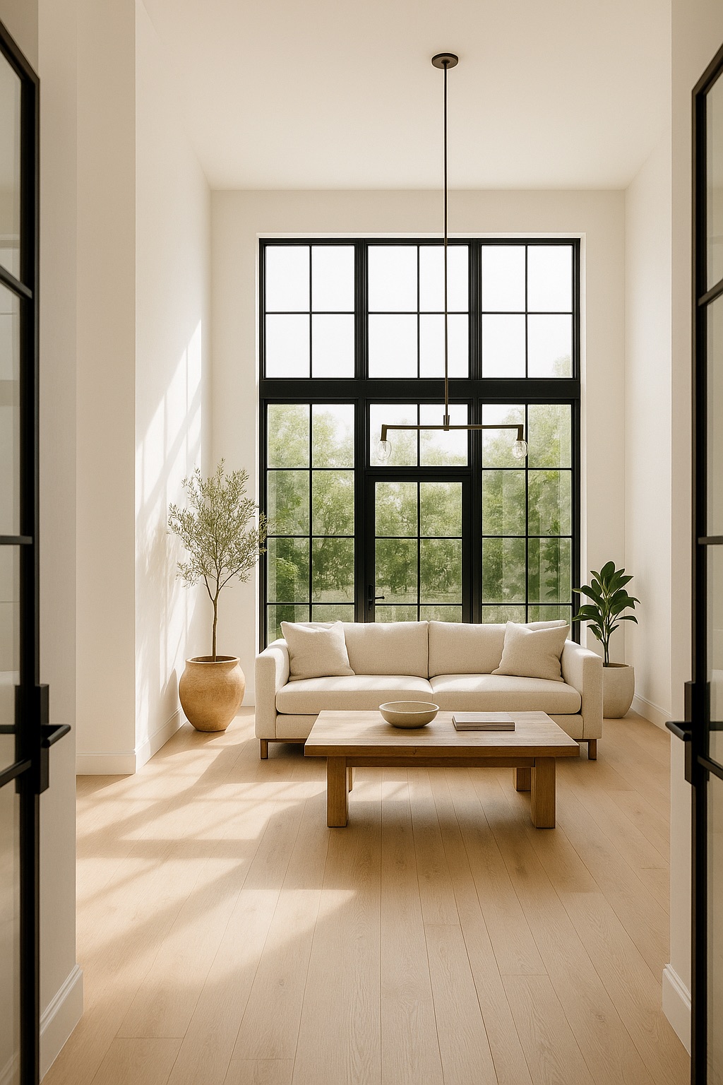 Modern interior living space